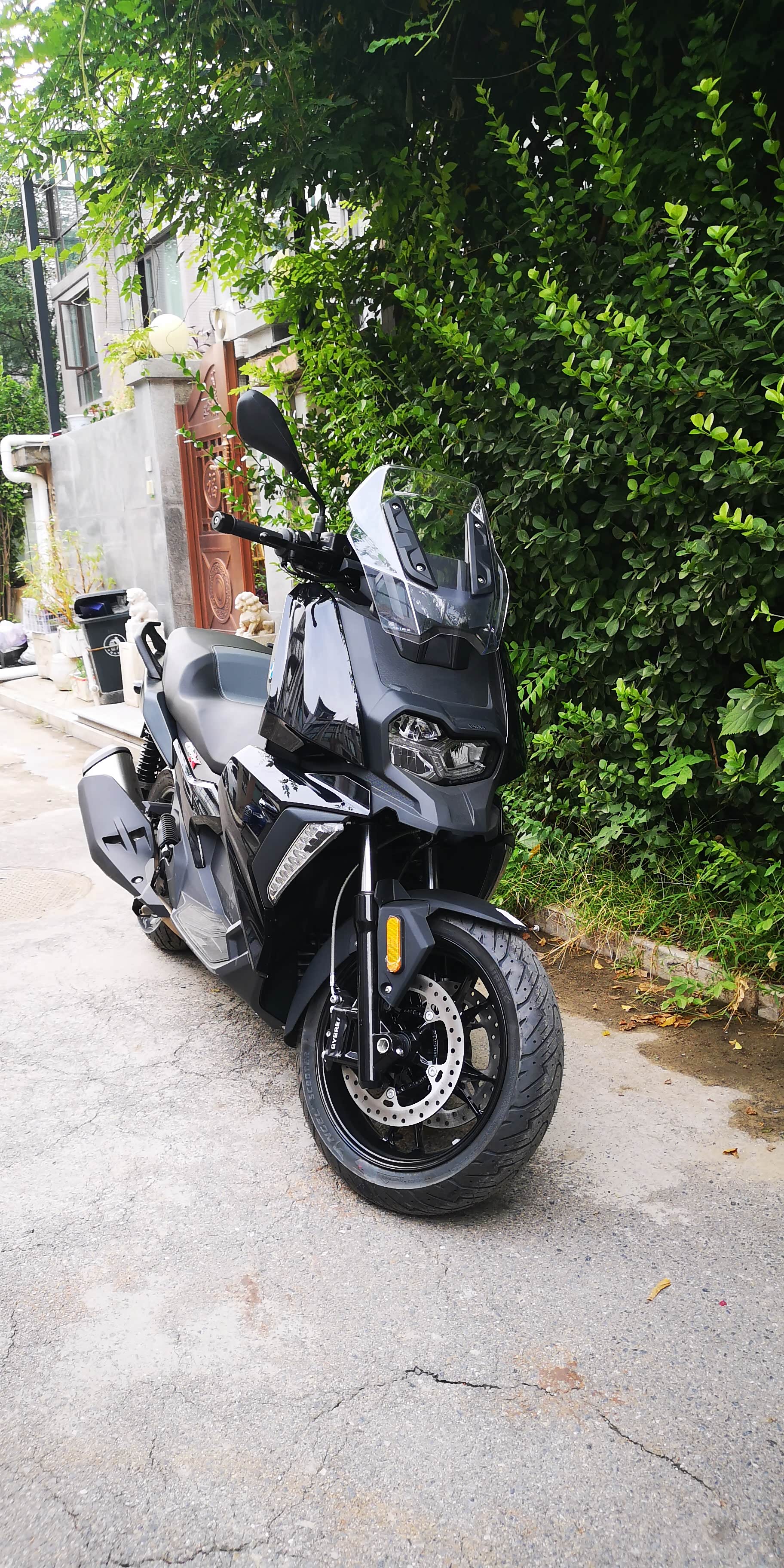 【图】宝马c400x提车_摩托车论坛_汽车之家论坛