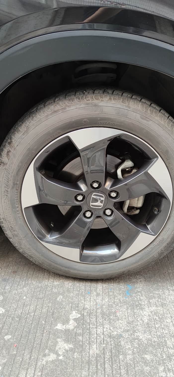 【图】出缤智高配轮毂_本田xr-v论坛_汽车之家论坛