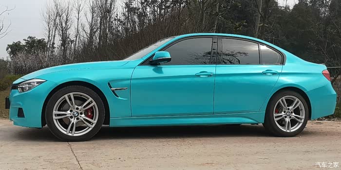【图】提车1年感受 bmw 320im标轴 改色湖水蓝_宝马3系论坛_汽车之家