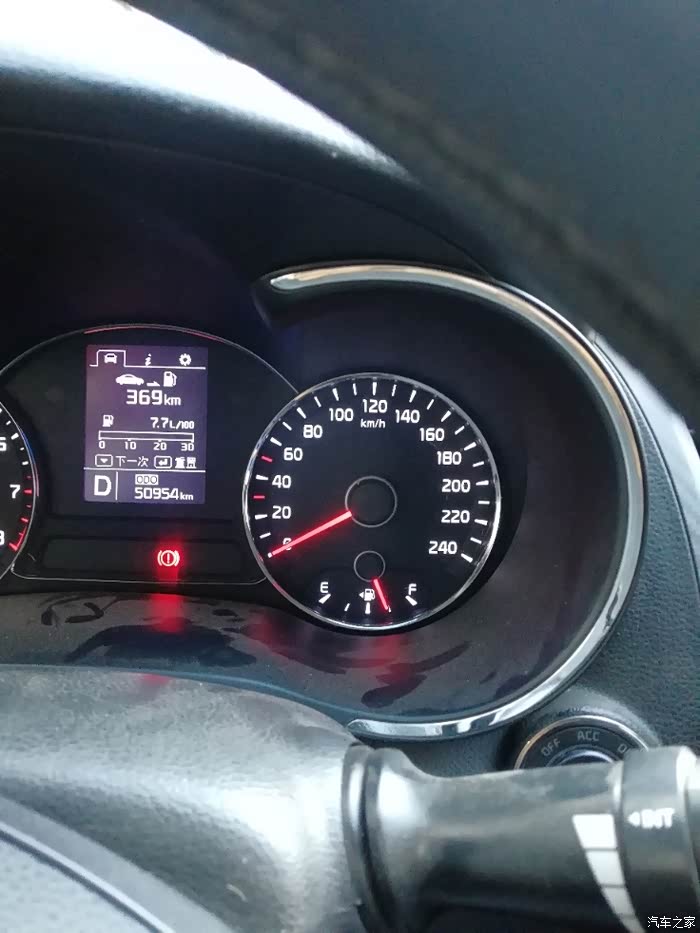 【图】换完汽滤,油表和续航不准了_起亚k3/k3s论坛_汽车之家论坛