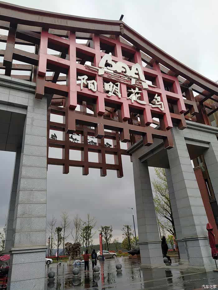 驾驶cs75逛阳明花鸟市场