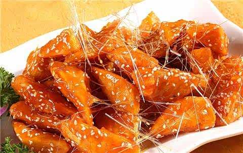 拔丝红薯和小龙虾更配哦