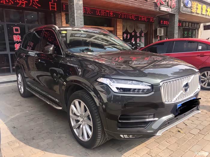 沃尔沃2019版xc90智雅7座提车小作业