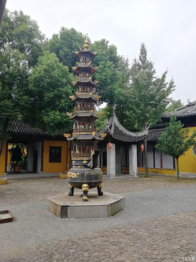 无锡长安车友会国庆祈福水月禅寺