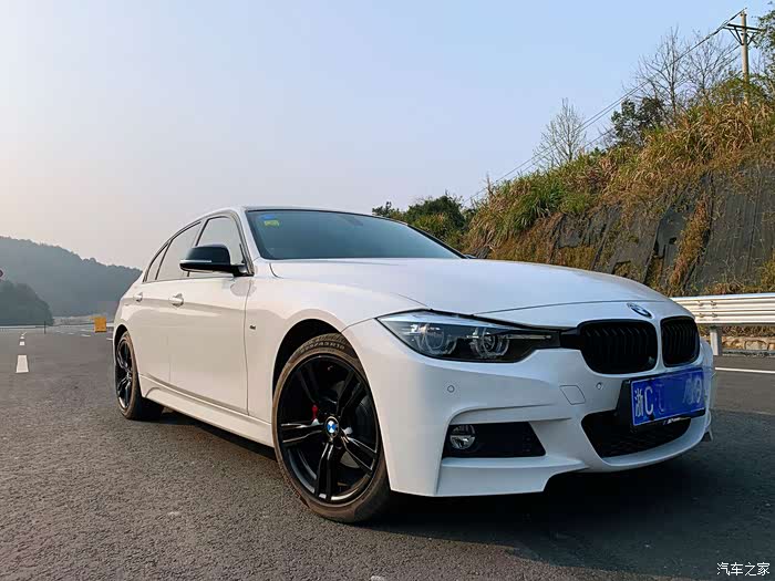 【图】终于遇见你,末代f30白色短轴提车作业_宝马3系论坛_汽车之家