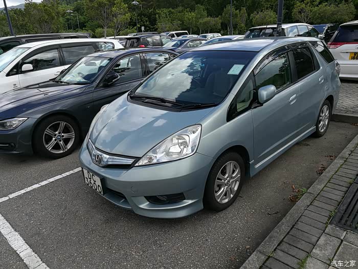 飞度旅行版还是第一次见,貌似只有右肽