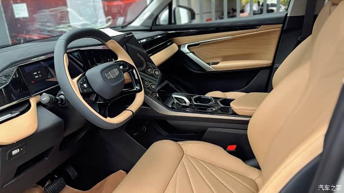 博越l内饰赏析凸显豪华