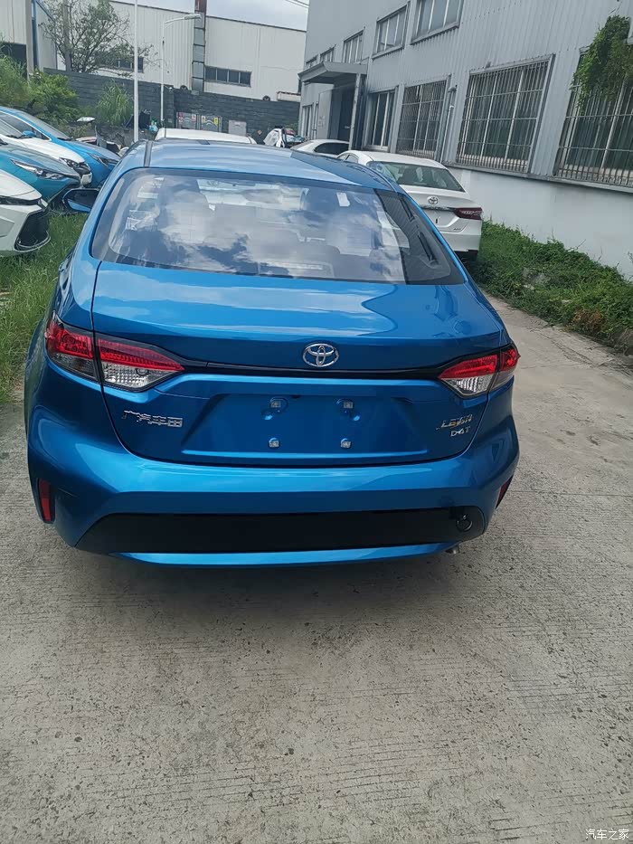 蓝色雷凌燃油豪华版