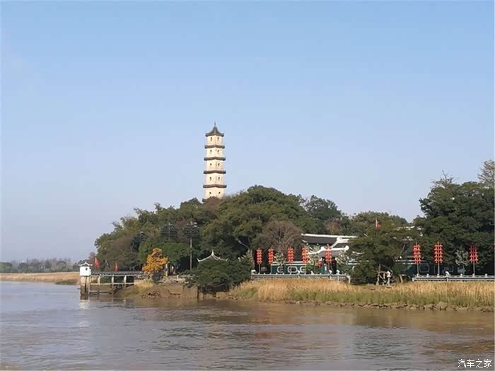 江心屿最有名的东塔西塔