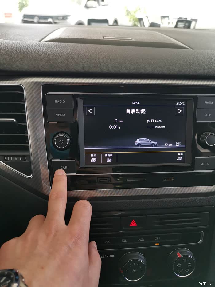 迈腾胎压灯消除方法