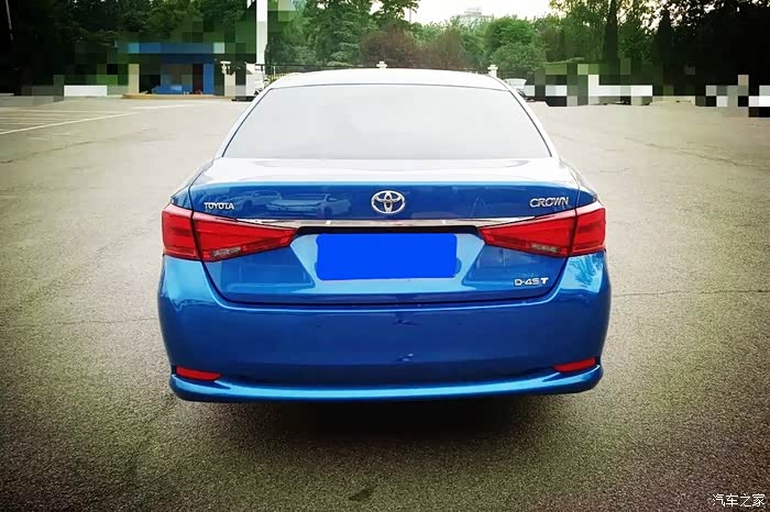 【图】蓝色皇冠入手40000公里依然很帅!_皇冠论坛_汽车之家论坛