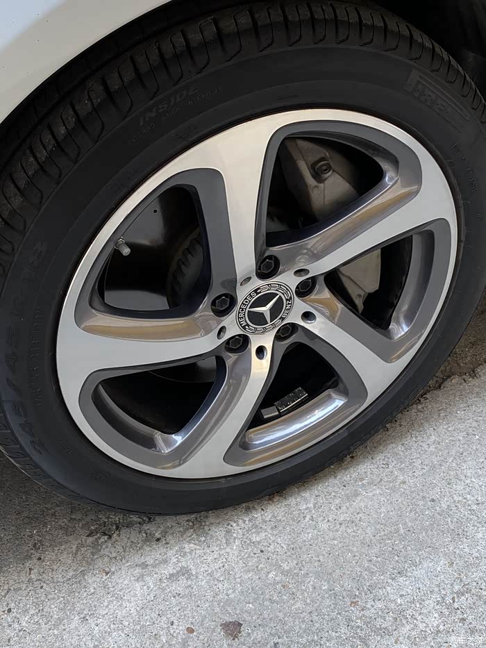 【图】珠海出自用e300 18寸风火轮轮毂_奔驰e级论坛_汽车之家论坛