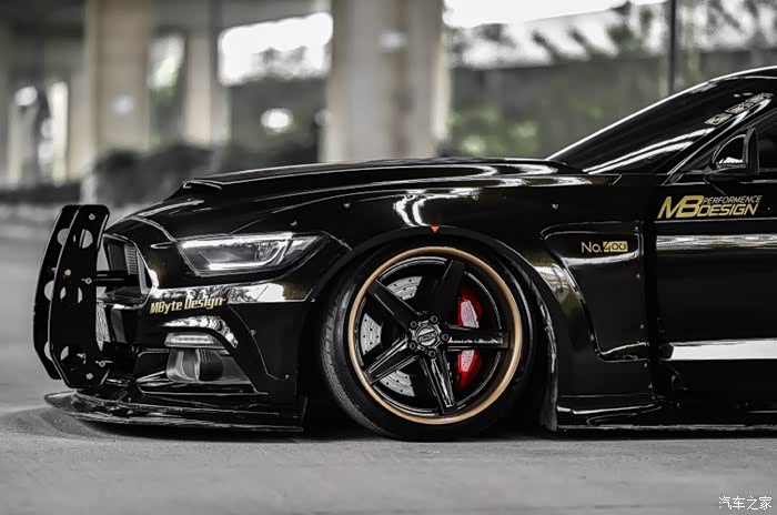 黑武士野马宽体改装 mbyte宽体套件