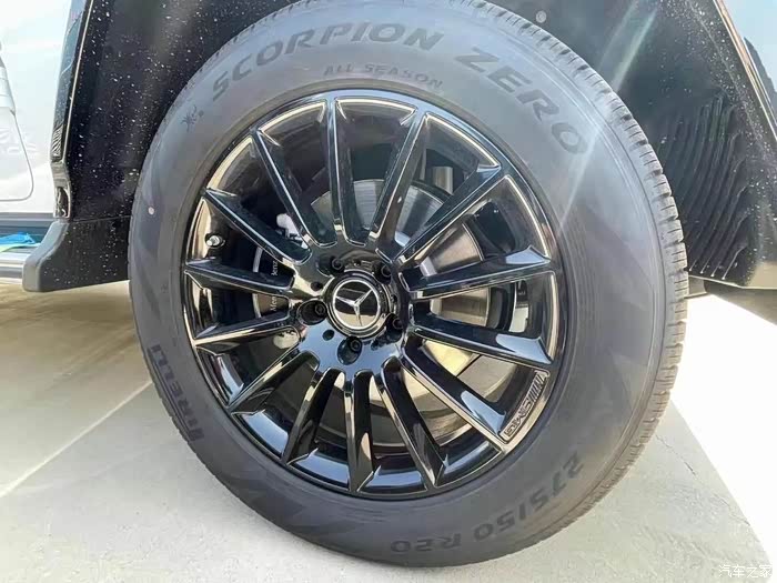 收20寸原车amg多条幅轮毂