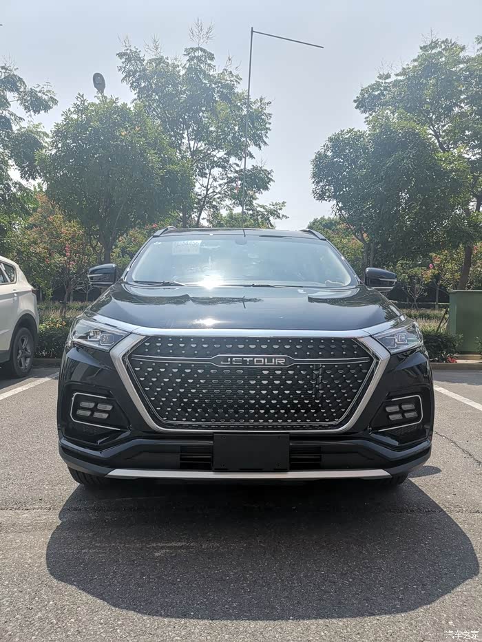 【图】今日提车 上牌~还是黑色的x95看起来大气_捷途x95论坛_汽车之家