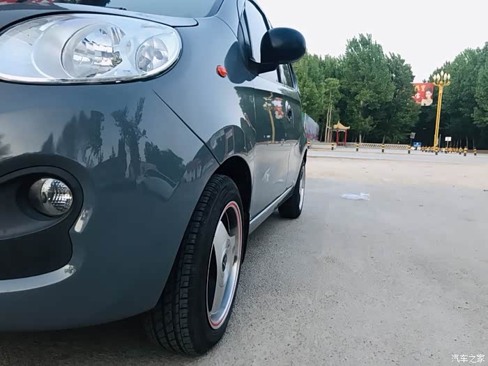 【图】13款qq,改装人字轮毂,全车改色……_奇瑞qq/qq3/qq6论坛_汽车之