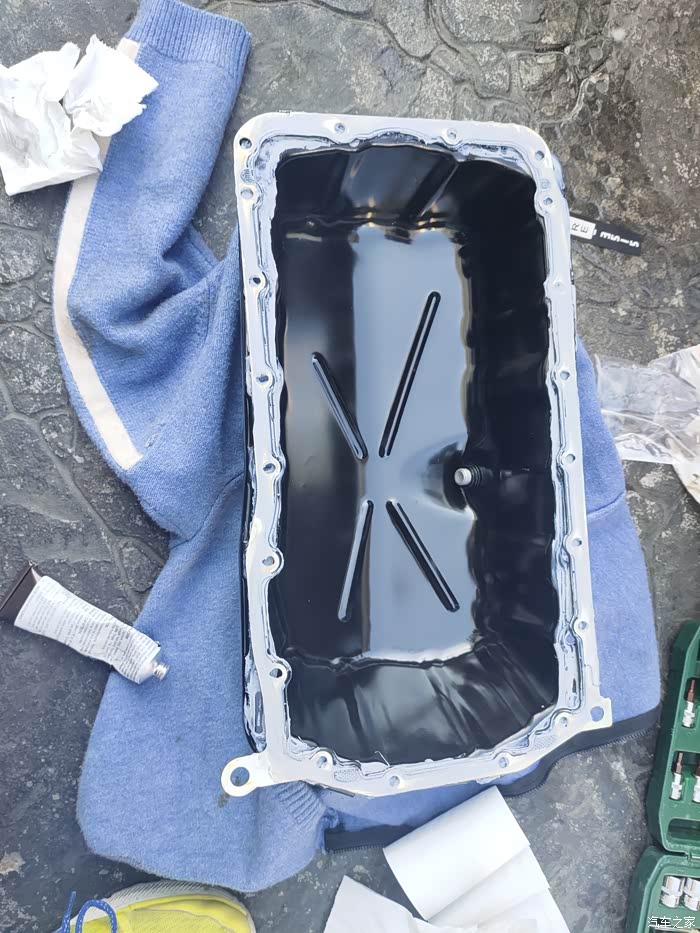 老捷达自己换油底壳