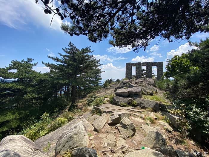 山顶绝顶我为峰挑战大别山白马尖