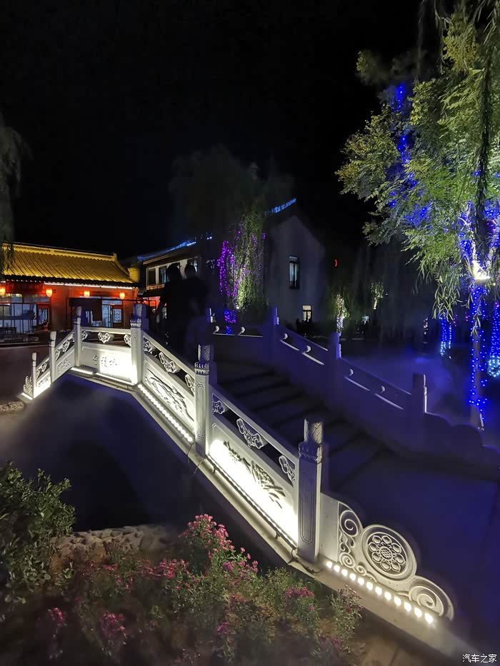 老何夜游唐尧古镇