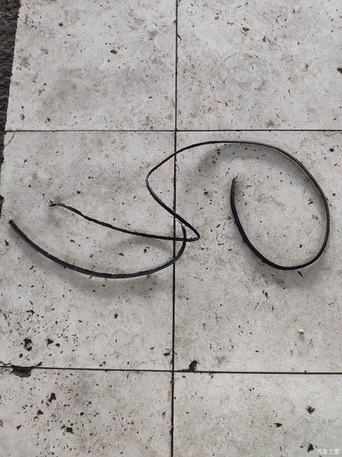 一万8公里,皮带断了.