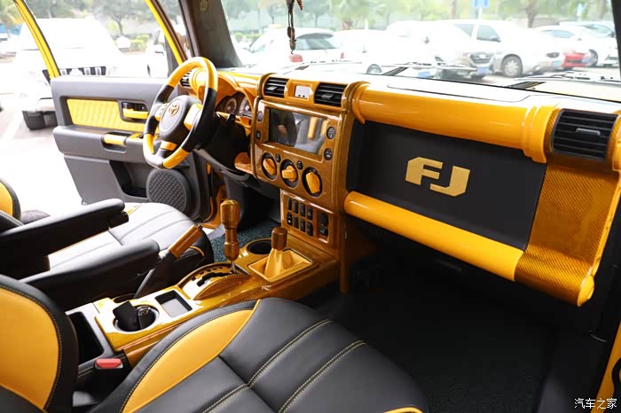 东莞丰田fj内饰改装经典案例分享