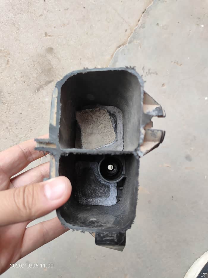 拆解碳罐看看哪堵了