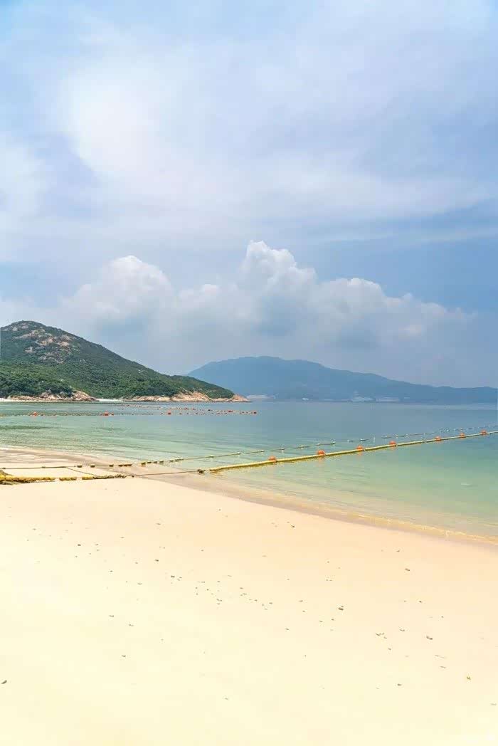 奕歌带我踏深圳最美的沙滩桔钓沙