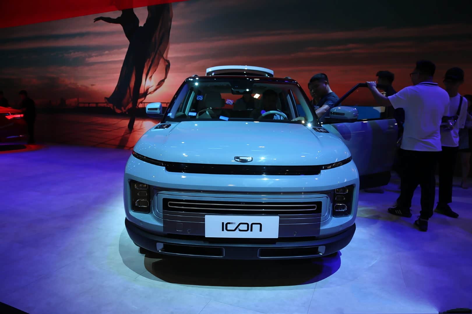 吉利icon,全新suv车型,非常漂亮