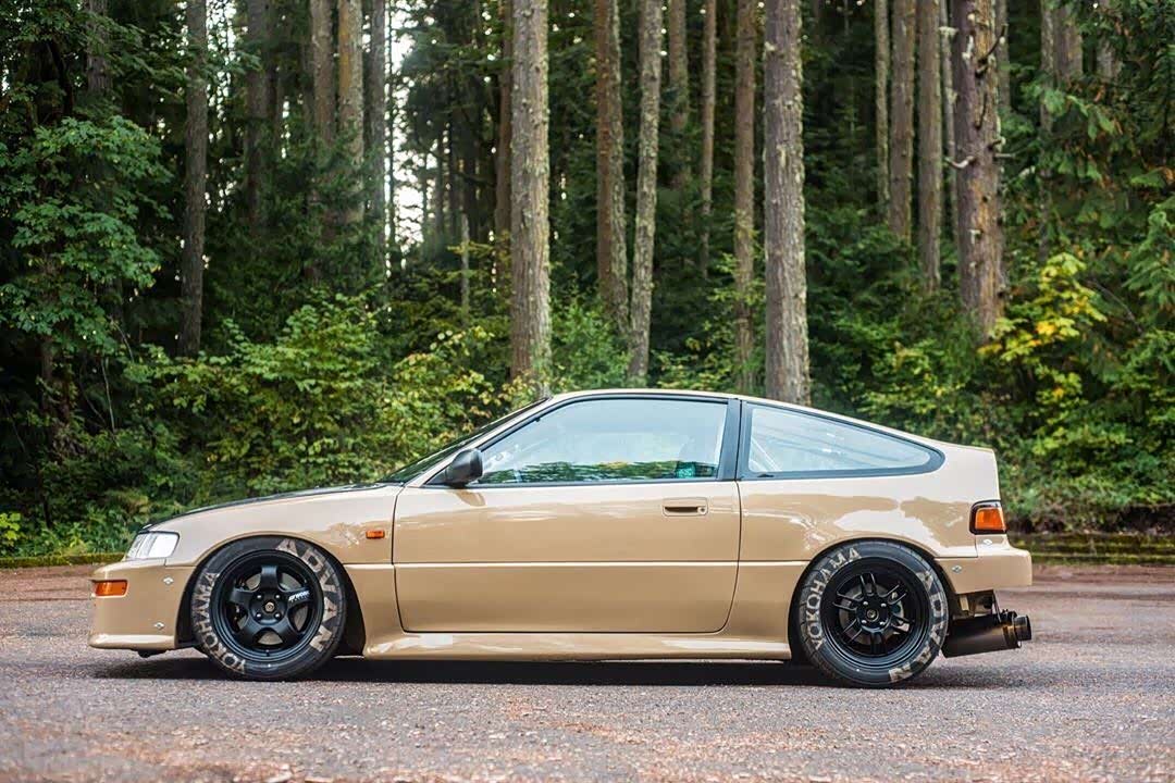 本田crx,这造型和配色还和你意吗