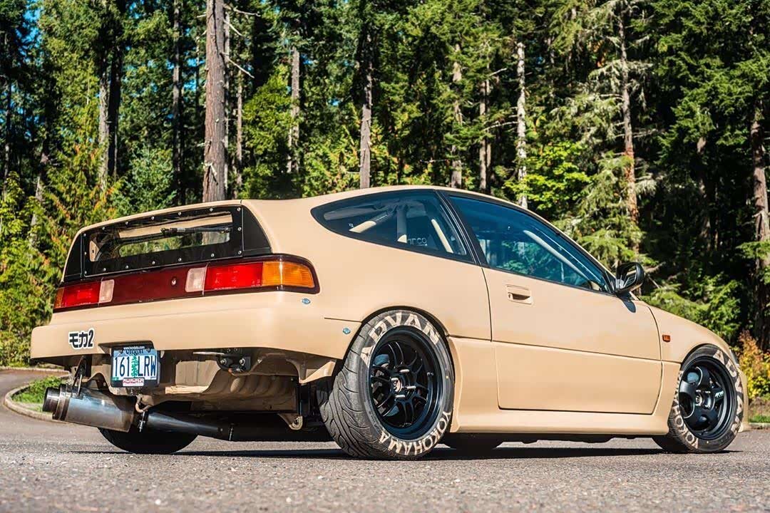 本田crx,这造型和配色还和你意吗