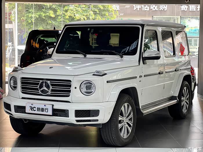 19年白色g500行驶4万多公里国六