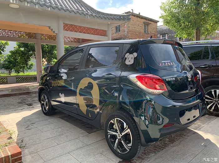 【图】奔奔e-star 2020款心悦 旷野绿改装与装饰完成_奔奔e-star论坛