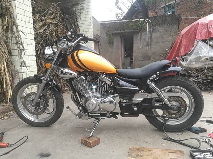 【图】力帆250改复古_摩托车论坛_汽车之家论坛