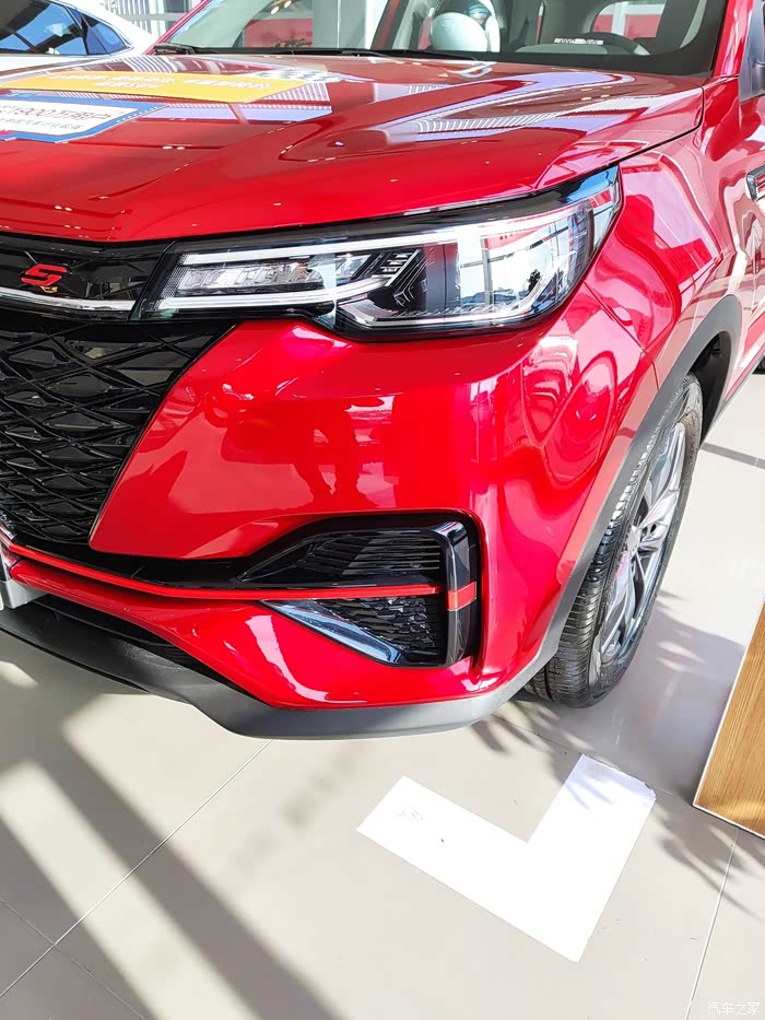 【图】红色cs55 plus过年回家真喜庆_长安cs55plus论坛_汽车之家论坛