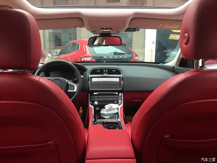 【图】红内白外xel提车_捷豹xe/xel论坛_汽车之家论坛