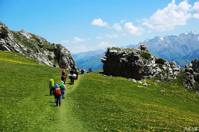 精华达人大评比新疆喀拉峻草原徒步游5