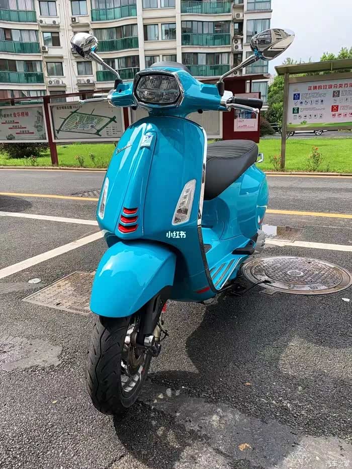 都别争了提了vespa150迈阿密蓝现车