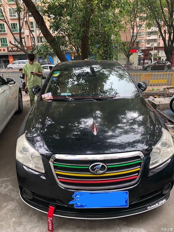 买的二手06奔腾b70小改作业