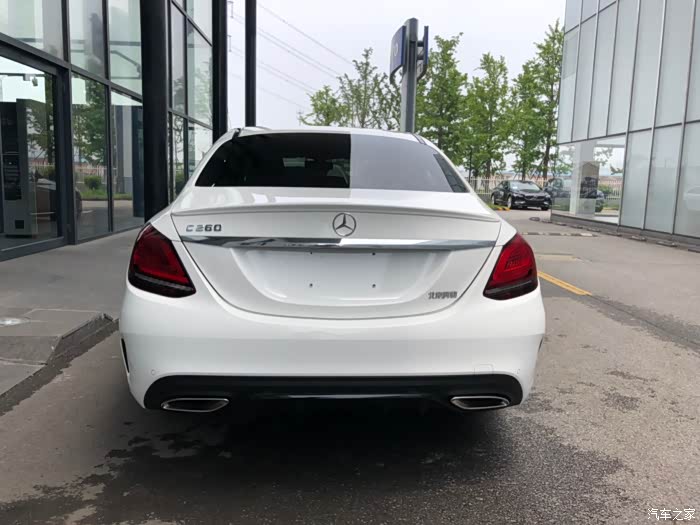 【图】c260运动标轴提车作业_奔驰c级论坛_汽车之家论坛