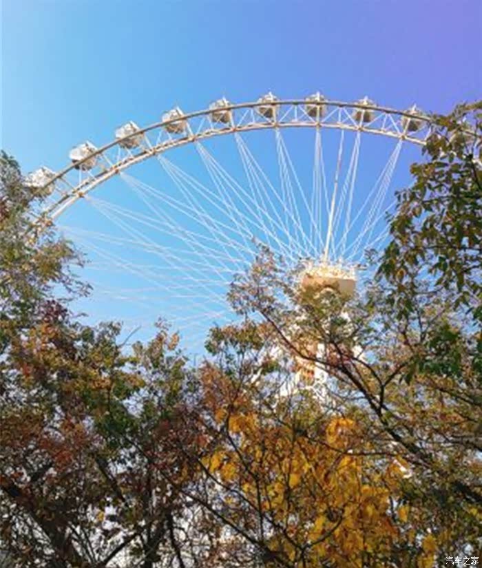 劳动公园的摩天轮是大连最大的
