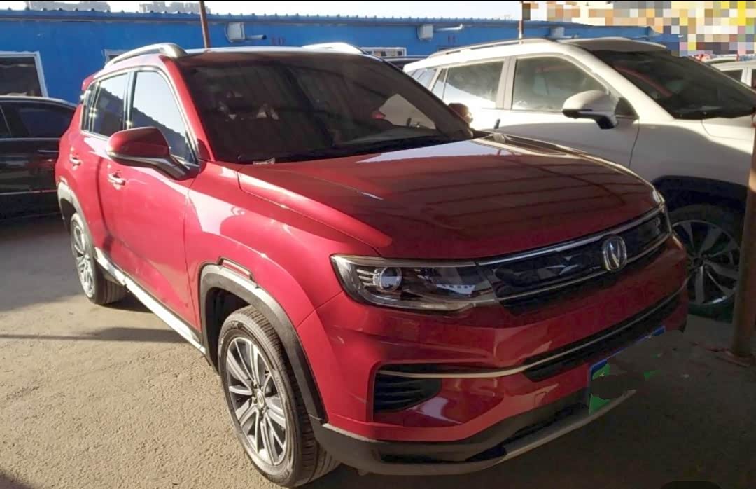 【图】cs35,红色的也不难看_长安cs35论坛_汽车之家论坛