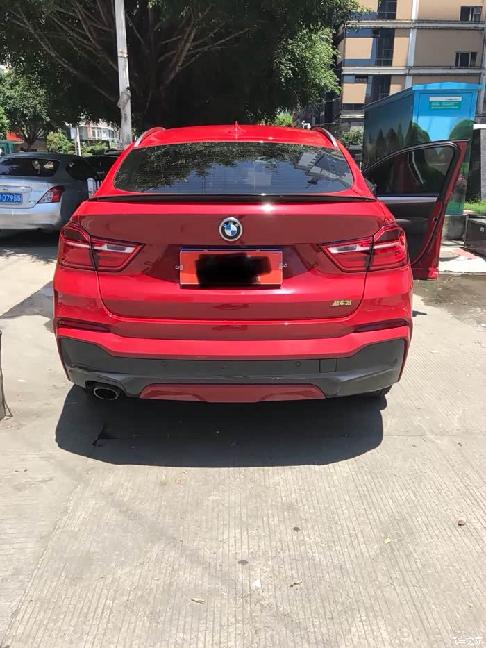 【图】x4 m版红色想换车了_宝马x4论坛_汽车之家论坛