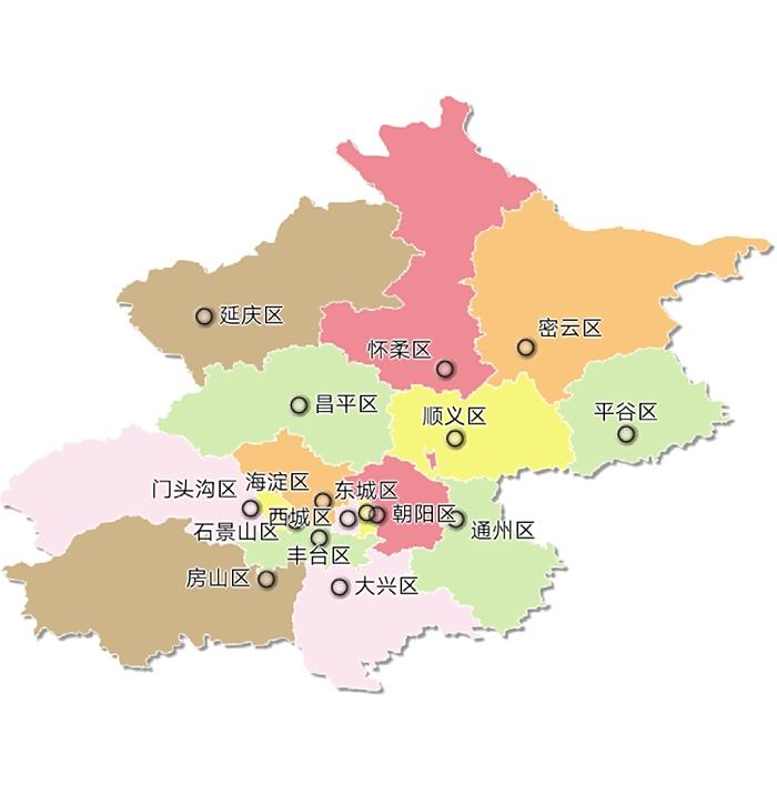 北京燕郊地图全图图片