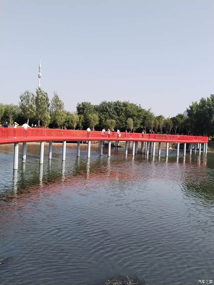 十一去哪玩#网红打卡地运粮河湿地公园