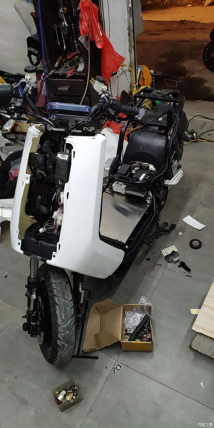 小牛n1电动车翻新