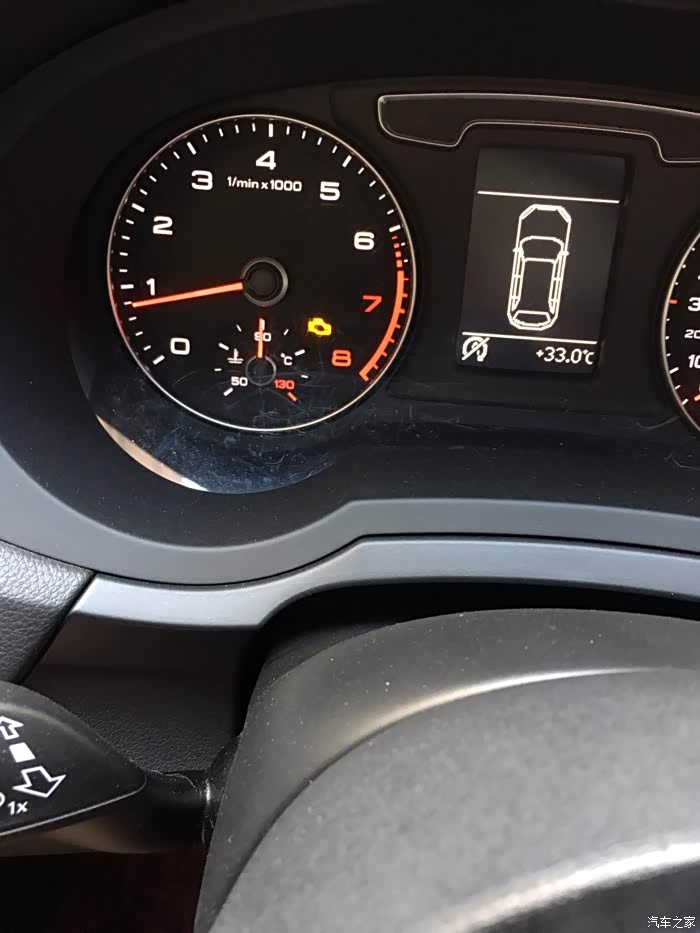 奥迪q3一辆epc灯常伴的车