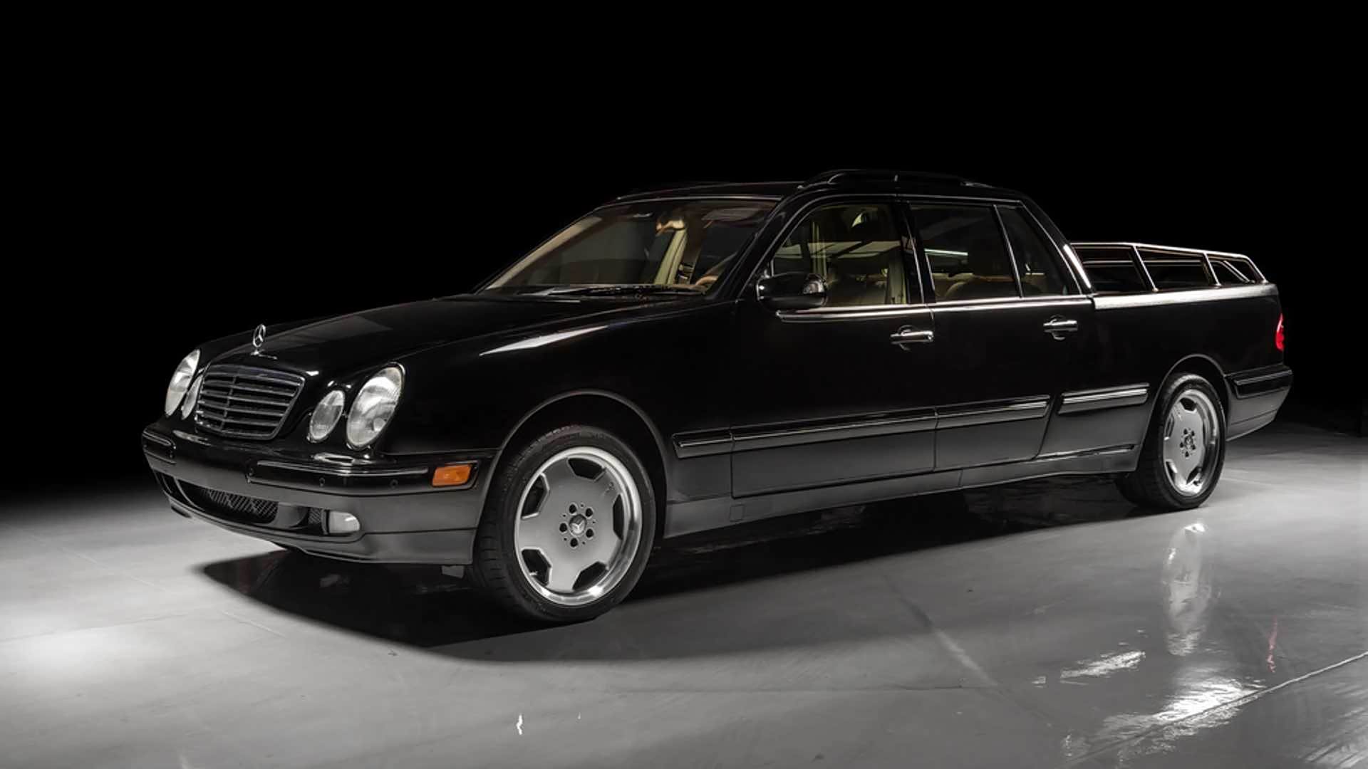 从未见过的2000款奔驰e320皮卡