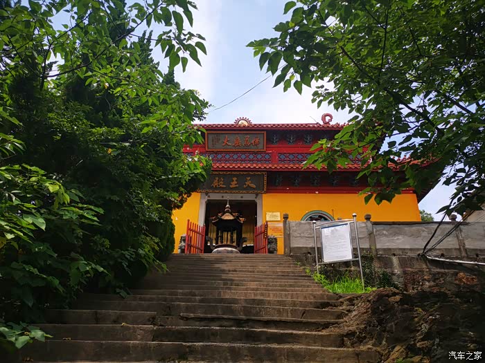 降温送关怀自驾游览萧山莲华寺2探访老虎洞