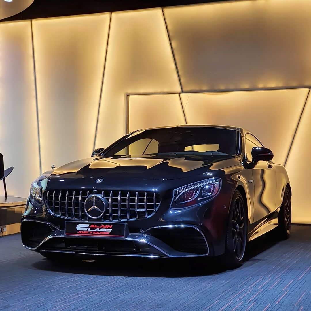 奔驰s63 coupe amg真心好看