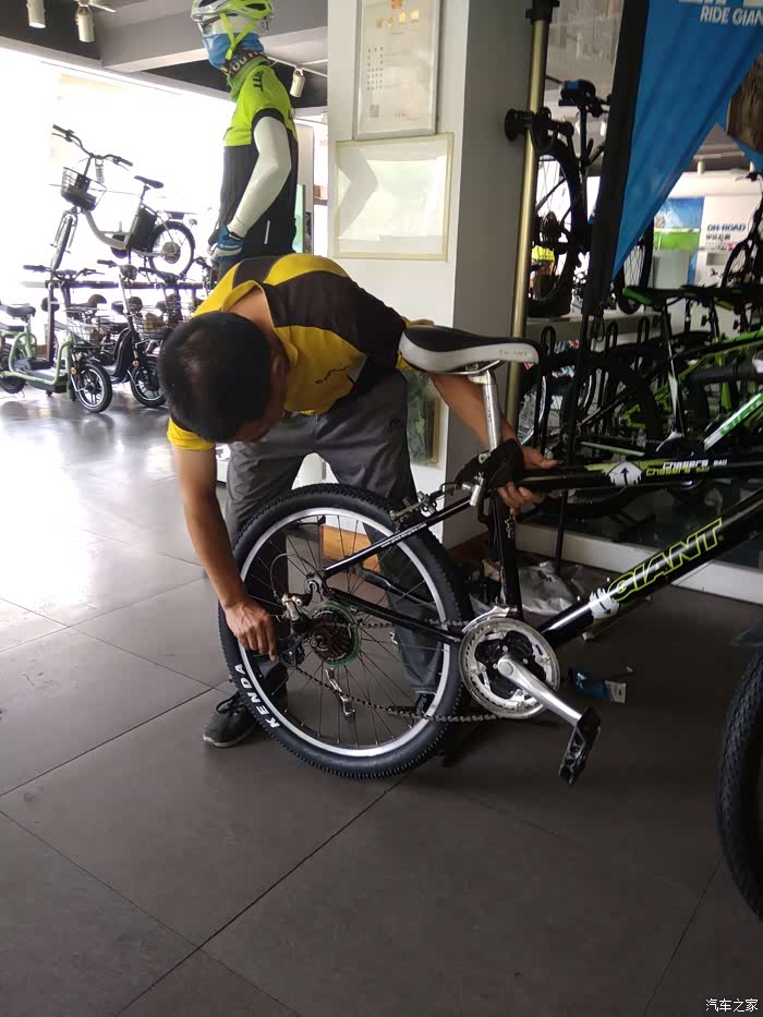 捷安特chasers540整修记